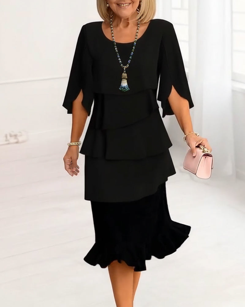 Patricia Ruffle Dress